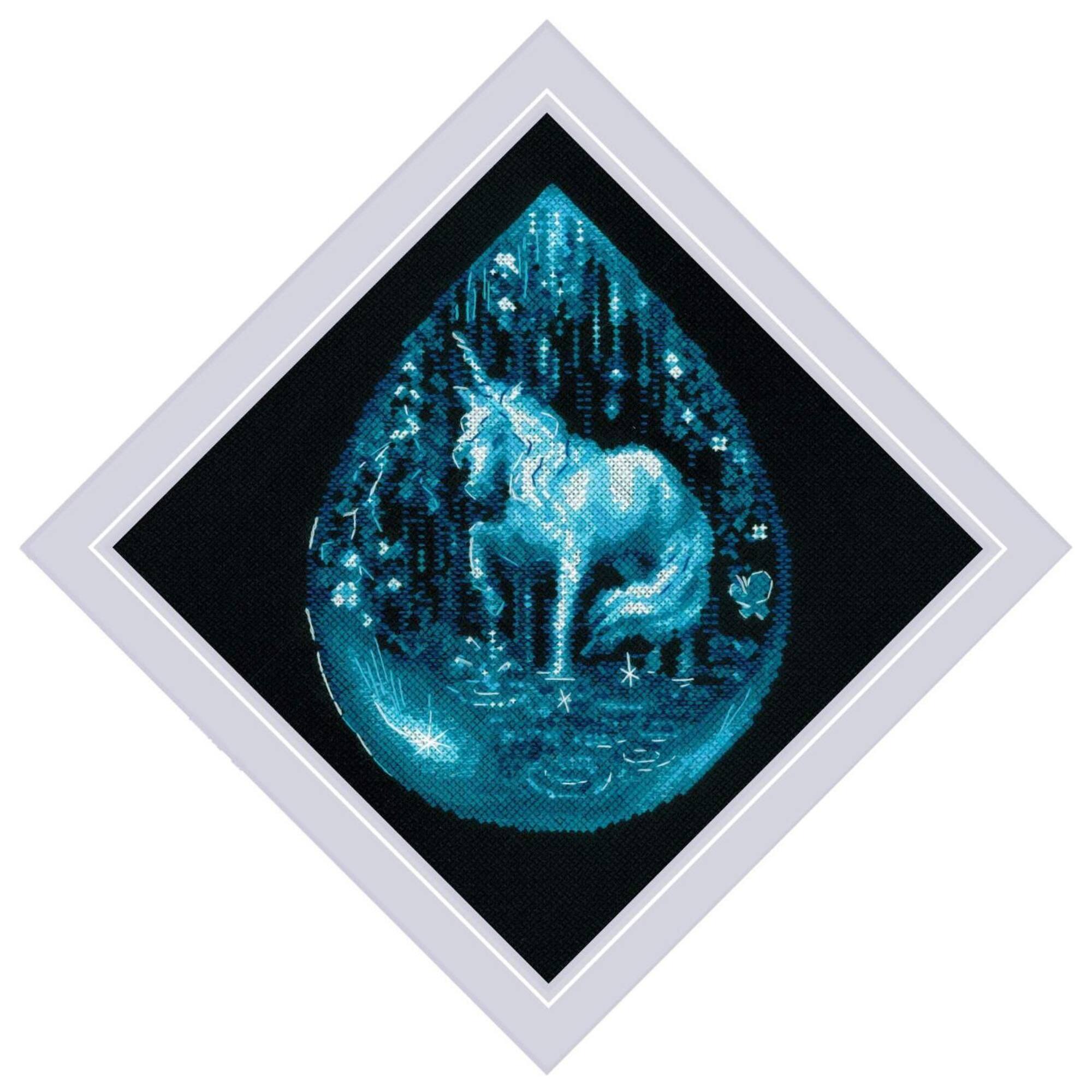 RIOLIS Unicorn Tear Counted Cross Stitch Kit
